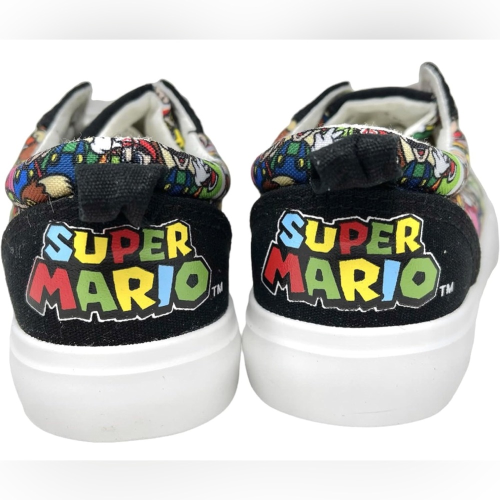 Super Mario Brothers Game Over Nintendo Lace Up Shoes New with Tags Boy or Girls - Picture 6 of 7